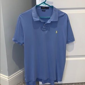Light Blue Pima Soft Touch Ralph Lauren Polo